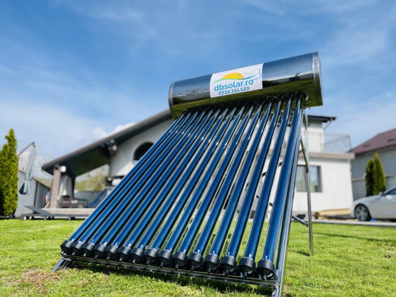 RESIGILAT Panou Solar Presurizat HEAT PIPE 150L INOX 15 tuburi apa calda [4]