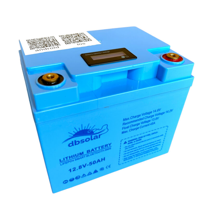Baterie Lithium LifePo4 Acumulator 50Ah pentru Panouri solare tractiune deepcycle [3]