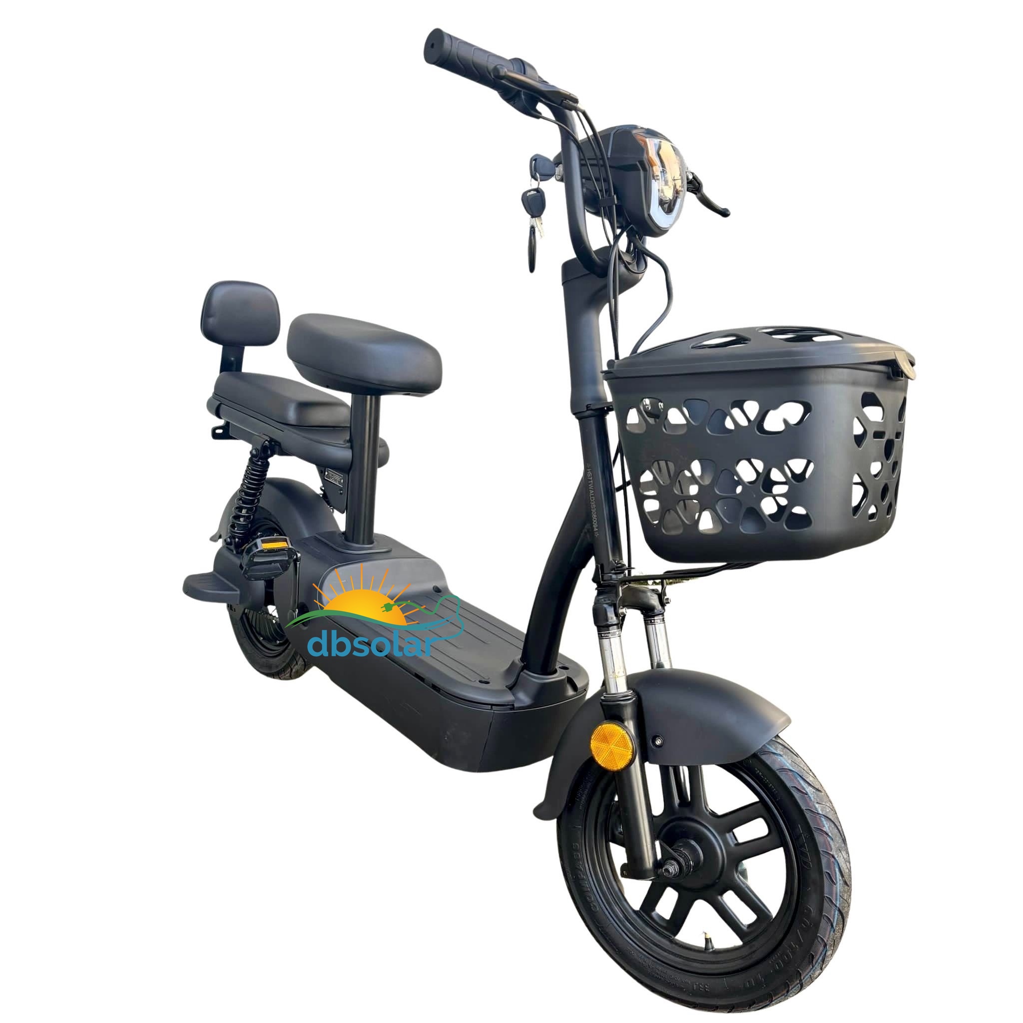 E-Scuter Electric ECO 500W 12Ah cu Pedale Bicicleta Electrica Trotineta acumulator Plumb GEL Viteza maxima 25km/h [2]